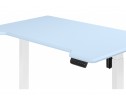Компьютерный стол Маркос 140х80 голубой / белый в Ростове-на-Дону