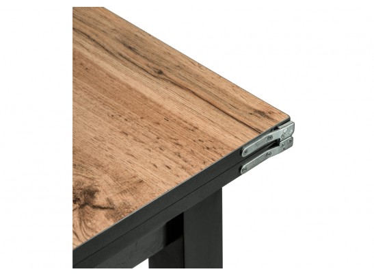 Обеденная группа Гуидо velutto 28 / черный / дуб вотан в Ростове-на-Дону