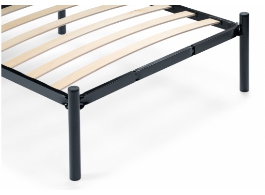 Односпальная кровать Фади 80х200 черная в Ростове-на-Дону