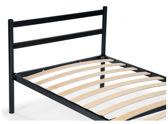 Односпальная кровать Фади 80х200 черная в Ростове-на-Дону