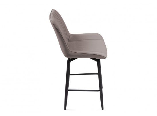 Полубарный стул Седа К крутящийся латте / черный в Ростове-на-Дону