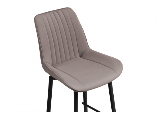 Полубарный стул Седа К крутящийся латте / черный в Ростове-на-Дону