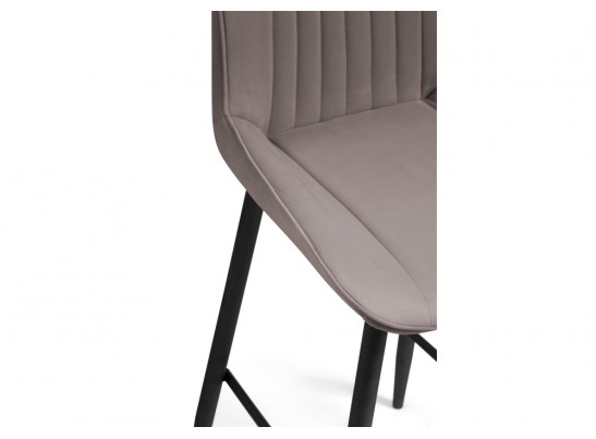 Полубарный стул Седа К крутящийся латте / черный в Ростове-на-Дону