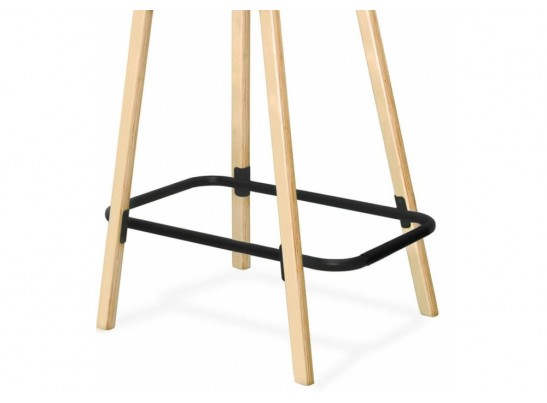 Полубарный стул SHT-ST38-1/S94-1 латте / прозрачный лак / черный муар в Ростове-на-Дону