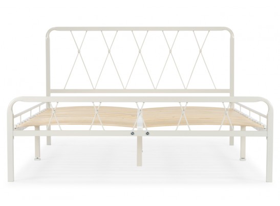 Полутораспальная кровать Иоханна 18 140х200 белая в Ростове-на-Дону