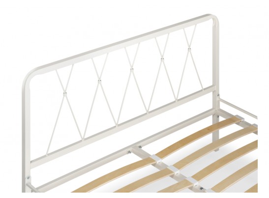 Полутораспальная кровать Иоханна 18 140х200 белая в Ростове-на-Дону