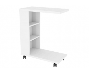 Приставной столик Мальта белый Приставной столик Мальта белый