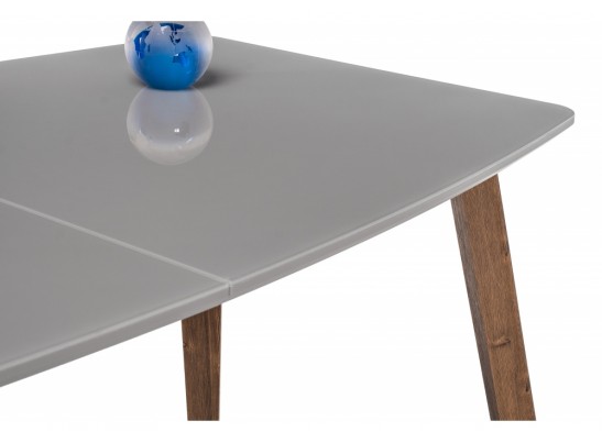 Стеклянный стол Серсея орех кантри / грей в Ростове-на-Дону