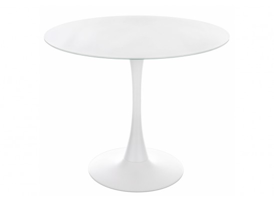 Стеклянный стол Tulip 90x74 super white glass в Ростове-на-Дону