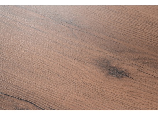 Стол Денвер Лофт 120х60х75 25 мм дуб делано темный / черный матовый в Ростове-на-Дону