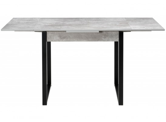 Стол Форли бетон / черный матовый в Ростове-на-Дону