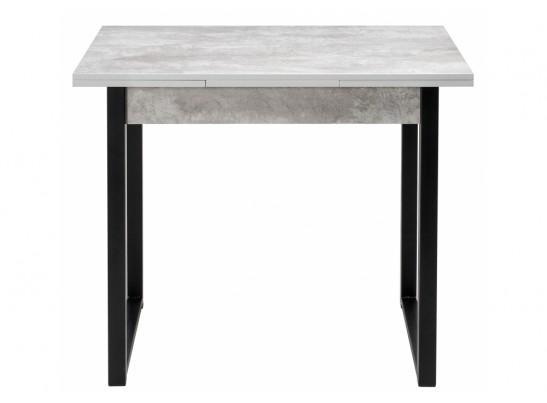 Стол Форли бетон / черный матовый в Ростове-на-Дону
