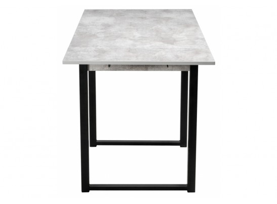 Стол Форли бетон / черный матовый в Ростове-на-Дону