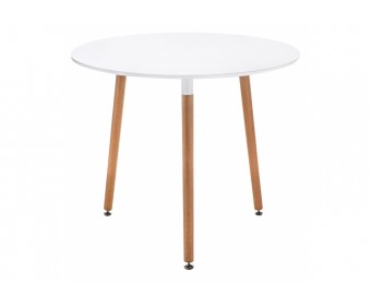 Стол Lorini 90х73 white / wood