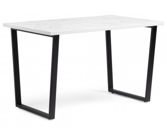 Стол Лота Лофт 120 25 мм сабия / матовый черный