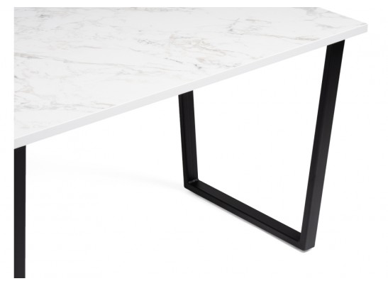 Стол Лота Лофт 120 25 мм сабия / матовый черный в Ростове-на-Дону