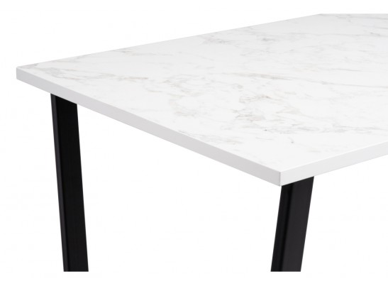 Стол Лота Лофт 120 25 мм сабия / матовый черный в Ростове-на-Дону