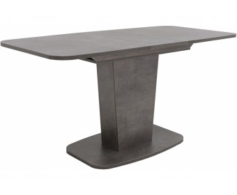 Стол на тумбе раскладной Рондо-2 камень темный
