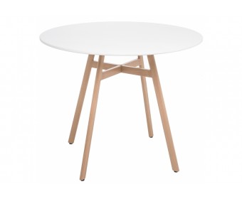 Стол Skandi 90х73 белый