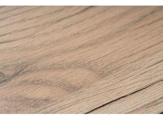 Стол Тринити Лофт 120 25 мм дуб делано светлый / белый матовый в Ростове-на-Дону