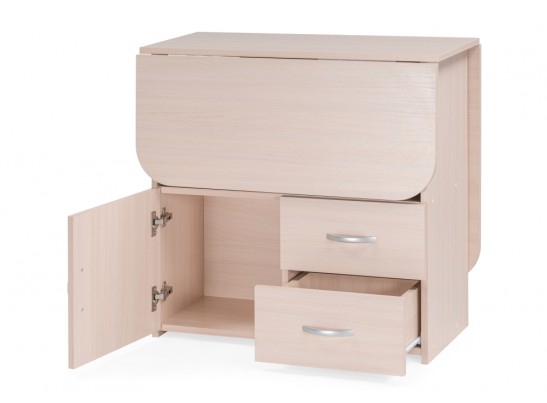 Стол-тумба 130,2х80,2х75,1 дуб млечный в Ростове-на-Дону