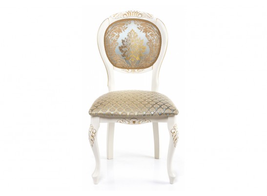 Стул Adriano 2 молочный / патина в Ростове-на-Дону