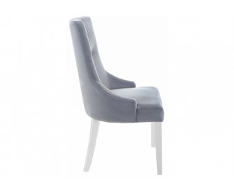Стул Elegance white / grey