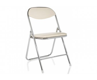 Стул Fold раскладной бежевый