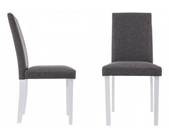Стул Gross white / dark grey