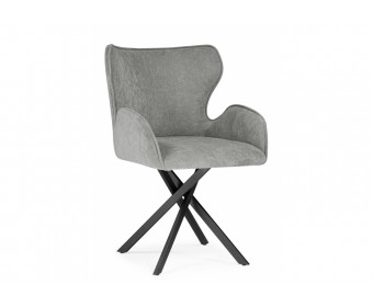 Стул Карлайл антрацитовый brendy stone 28 / черный