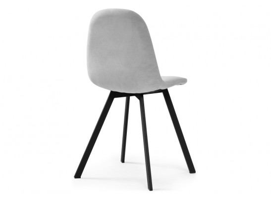 Стул на металлокаркасе Агот светло-серый / черный в Ростове-на-Дону