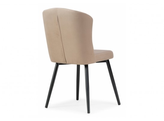 Стул на металлокаркасе Алиссум velutto 05 / черный в Ростове-на-Дону