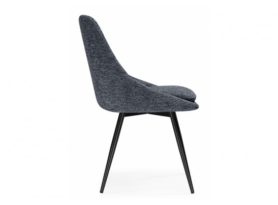 Стул на металлокаркасе Avian вращающийся темно-серый / черный в Ростове-на-Дону