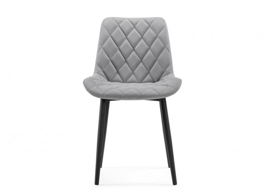 Стул на металлокаркасе Баодин Б/К светло-серый / черный в Ростове-на-Дону