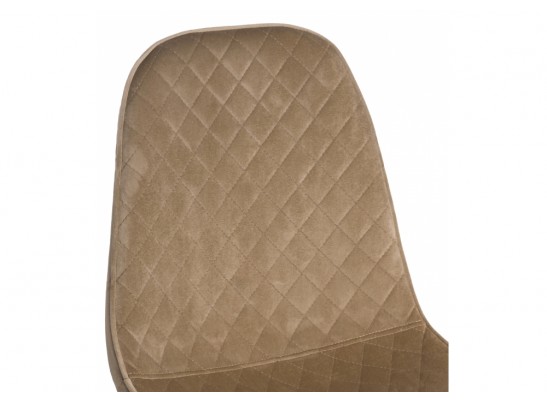 Стул на металлокаркасе Capri dark beige / wood в Ростове-на-Дону