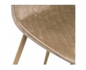 Стул на металлокаркасе Capri dark beige / wood в Ростове-на-Дону