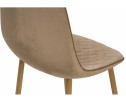Стул на металлокаркасе Capri dark beige / wood в Ростове-на-Дону