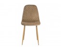 Стул на металлокаркасе Capri dark beige / wood в Ростове-на-Дону