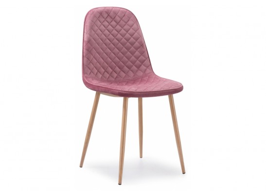 Стул на металлокаркасе Capri pink / wood в Ростове-на-Дону