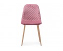 Стул на металлокаркасе Capri pink / wood в Ростове-на-Дону