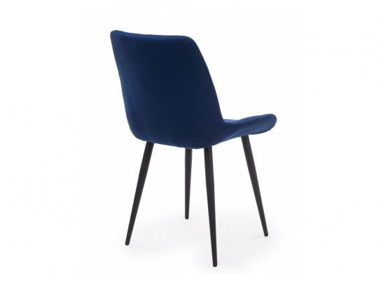 Стул на металлокаркасе Челси К синий (zd 798) / черный в Ростове-на-Дону