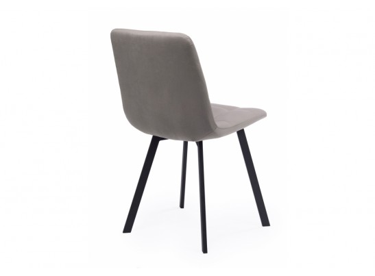 Стул на металлокаркасе Чилли латте / черный в Ростове-на-Дону