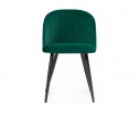 Стул на металлокаркасе Gabi 1 dark green / black в Ростове-на-Дону