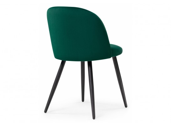 Стул на металлокаркасе Gabi 1 dark green / black в Ростове-на-Дону