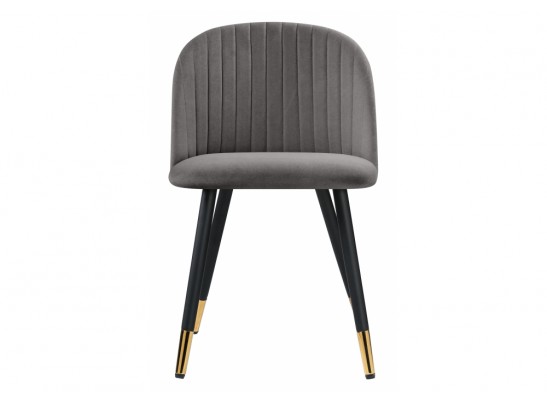 Стул на металлокаркасе Gabi темно-серый / черный / золотой в Ростове-на-Дону