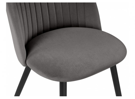 Стул на металлокаркасе Gabi темно-серый / черный / золотой в Ростове-на-Дону