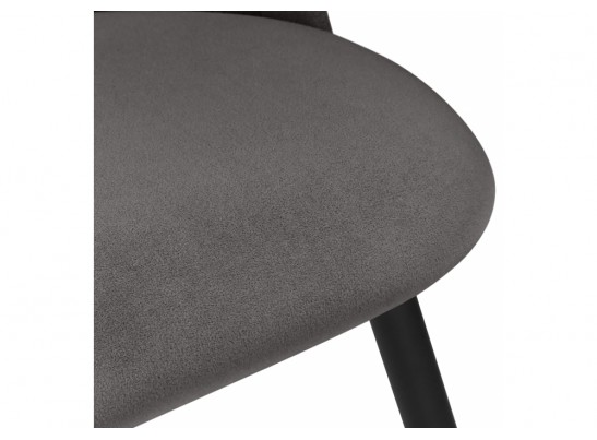 Стул на металлокаркасе Gabi темно-серый / черный / золотой в Ростове-на-Дону