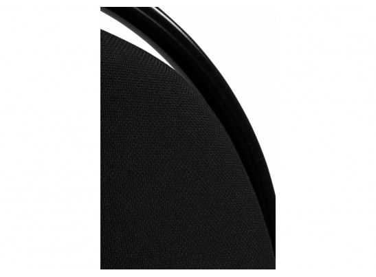 Стул на металлокаркасе Гумер ткань черный / черный глянец в Ростове-на-Дону