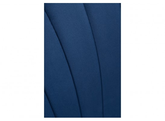 Стул на металлокаркасе Инклес синий / черный глянец в Ростове-на-Дону