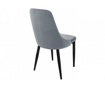 Стул на металлокаркасе Kora gray / black